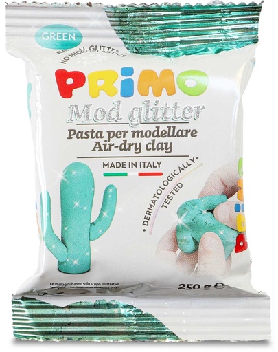 [82258] PRIMO MOD GLITTERGROEN, 250GR