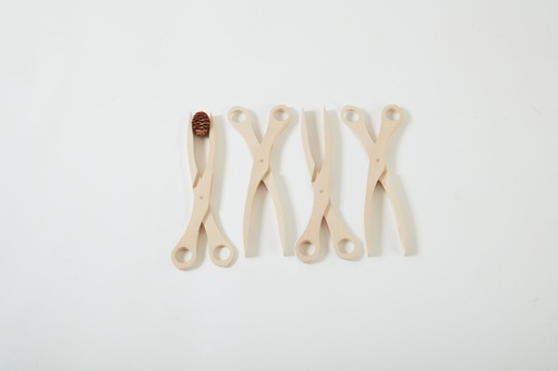 [986017] Houten schaartang, set van 4