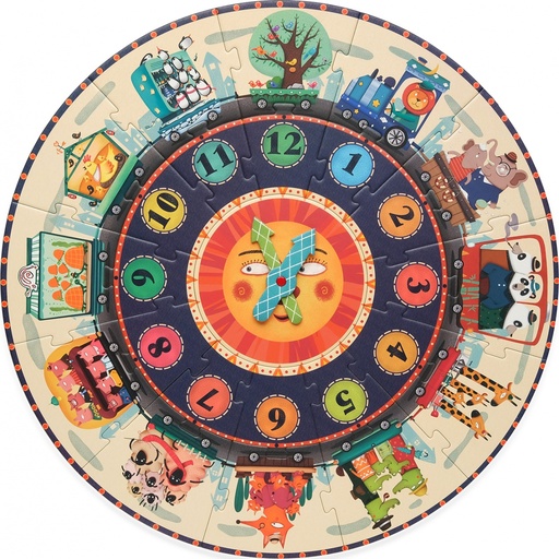 [SA7216] PUZZLE HORLOGE, 25 PIÈCES