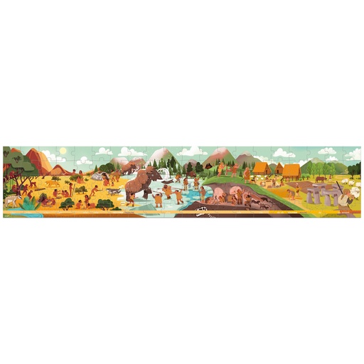 [SA7703] Vorgeschichtliches Frieze-Puzzle, 100 Teile