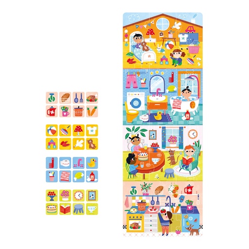 [SA7222] PUZZLE+ DAS HAUS, 24 TEILE