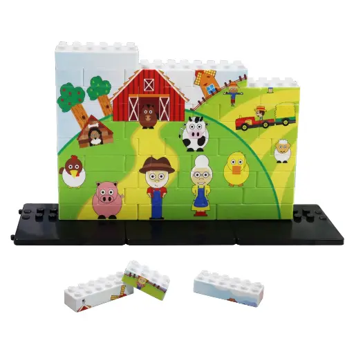[SA7307] PUZZLE UP LA FERME, 48 PIÈCES