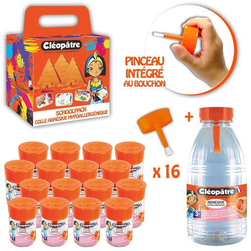 [04133] LITTLE HYPOALLERGENIC ADHESIVE POT, THE KIT