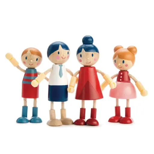 [95568] POPPENFAMILIE, SET NR. 1