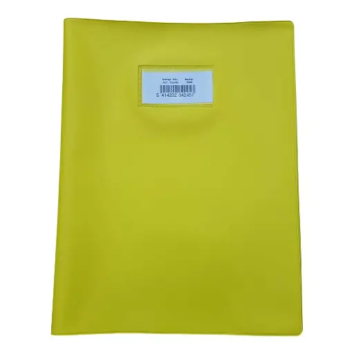 [0604B1] A4 YELLOW OPAQUE NOTEBOOK COVERS, PACK OF 10