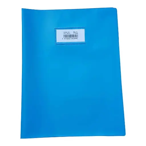 [0604B6] A4 Turquoise Opaque Notebook Covers, Pack of 10