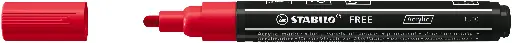 [538726] STABILO FREE ACRYLIC T300 CARMIN, JE