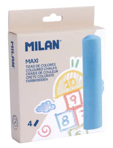 [73241] JUMBO-BODENKREIDE, 6ER-BOX, SORTIERT.