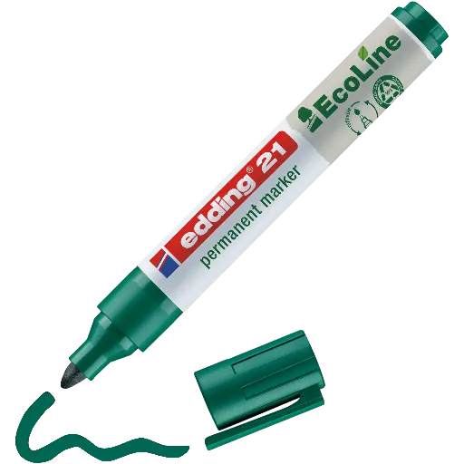 [4214] EDDING 21 EcoLine OGIVE GREEN, THE PIECE