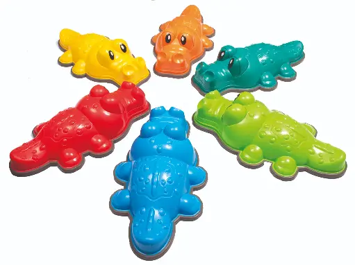 [9508] CROCODILES D'ÉQUILIBRE, SET DE 6
