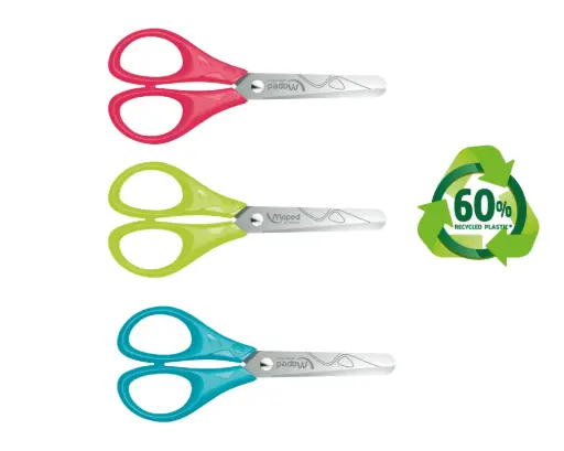 [0339D] CISEAUX MAPED ESSENTIALS PULSE 13 CM, DROITIER