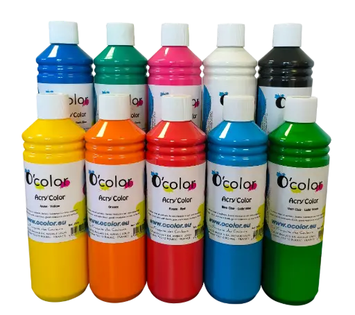 [5022] PEINTURE ACRYL'COLOR 10x500ML