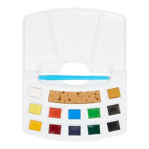 [BA032] AQUARELLE TALENS ARTS CREATION, ÉTUI DE 12