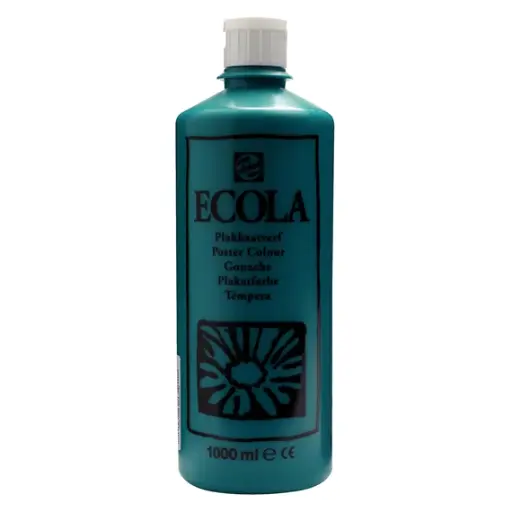[BA314] GOUACHE ECOLA VERT FONCÉ 602, 1L