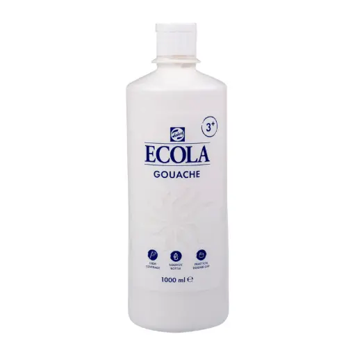 [BA327] GOUACHE ECOLA BLANC 100, 1L