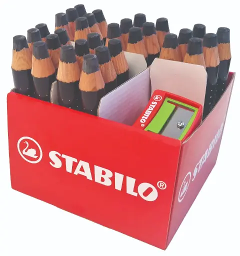 [528105] STABILO MARKdry 30 NOIRS, LE COFFRETS