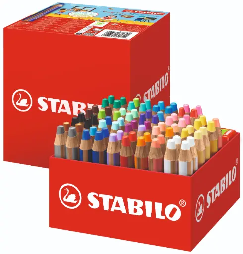 [5265] CRAYONS WOODY, CLASSPACK DE 76 ASS.