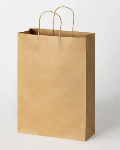 [82156D] SAC KRAFT 40.5X24X7 CM/ PAQUET DE 20