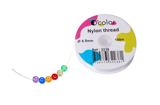 [8155] FIL NYLON 0,5 MM, BOBINE DE 100M