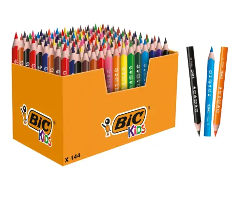 [52671] BIC KIDS EVOLUTION TRIANGLE, CLASSPACK DE 144