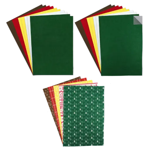 [814116] FEUTRINE MAXI PACK NOËL, 25 COUPONS