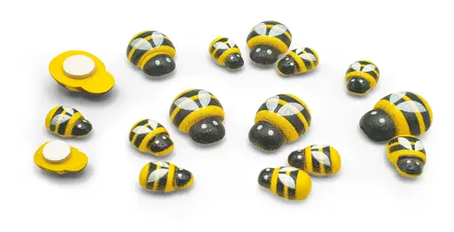 [80943] ABEILLES EN BOIS, SACHET DE 20 PIÈCES