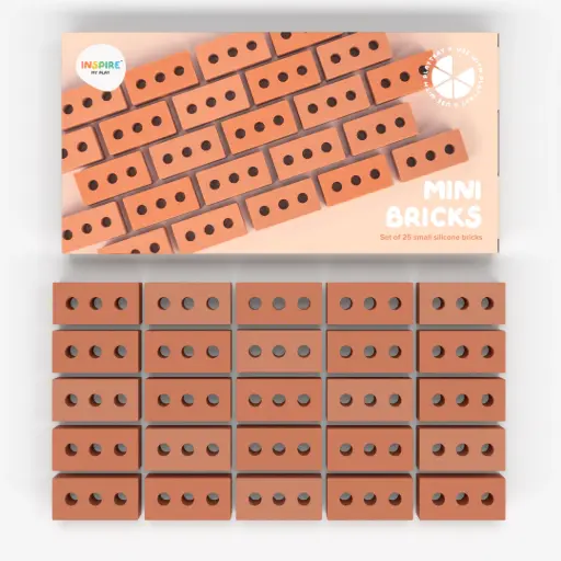 [IN015] MINI BRIQUES "INSPIRE MY PLAY", SET DE 25