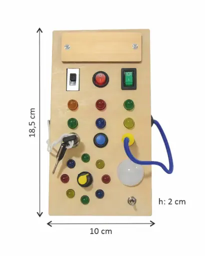 [9580] PANNEAU SENSORIEL LUMINEUX