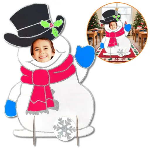 [80702] PHOTOBOOTH BONHOMME DE NEIGE