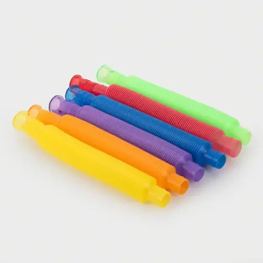 [61394] TUBES FLEXIBLES COLORÉS, SET DE 6