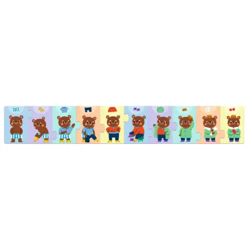 [SA7710] PUZZLE FRISE-NOUNORS S'HABILLE