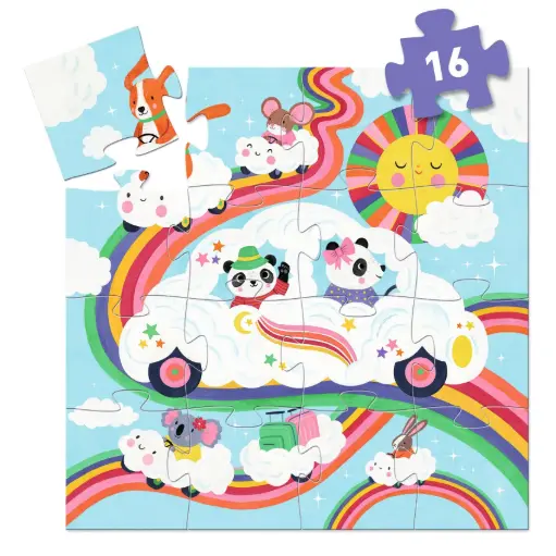 [SA7251] VOITURE NUAGE, 16 PÌECES