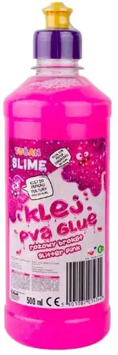 COLLE PVA PAILLETÉES,500 ML*À LA COULEUR