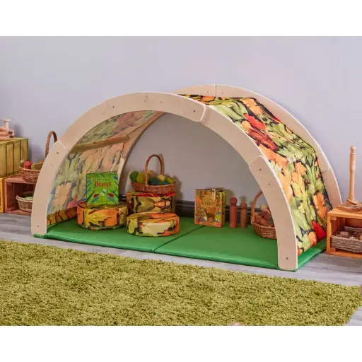 Tissu feuilles arche Rafiki