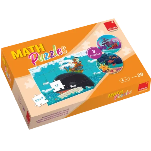 [92602] MATH PUZZLES ADDITION ET SOUSTRACTION-jusque 20