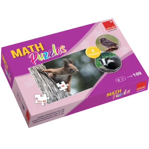 [92601] MATH PUZZLES ADDITION ET SOUSTRACTION-jusque 100
