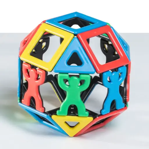[SA8070] POLYDRON MAGNÉTIQUE LES ACROBATES