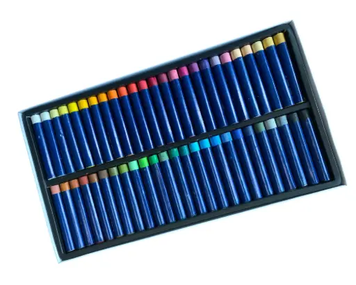 [52584] PASTELS A L'HUILE BEAUX ARTS, la boîte de 50 assortis