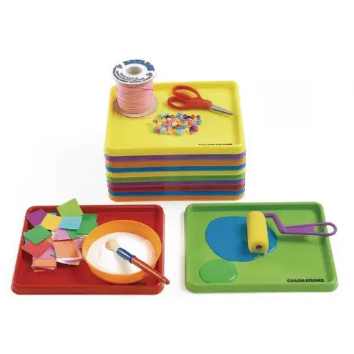 [51205] PLATEAUX D'ACTIVITÉS, SET DE 12