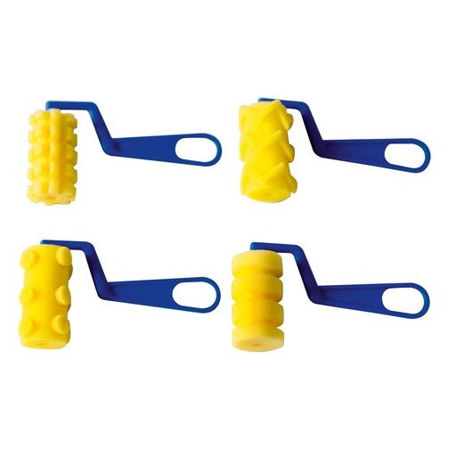 [5059] 4 ASSORTED PRINT ROLLER BALLS