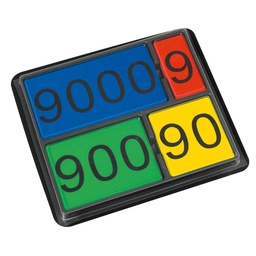 [6109] CARTES DES NOMBRES MAGN. 1 A 9000