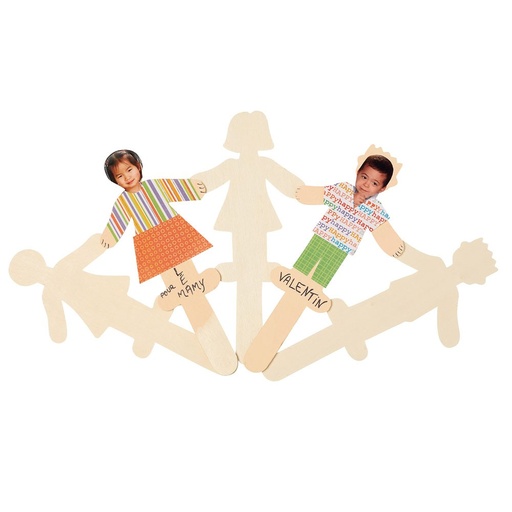 [8034] GIRL AND BOY STICKS/PACK OF 10