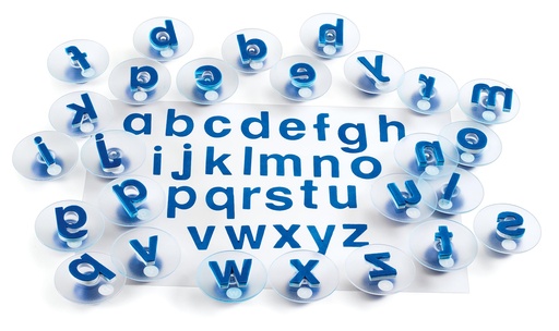 [50788] Schaumstoffstempel mit kleinem Alphabet-Griff