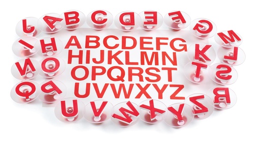 [50789] TAMPON MOUSSE POIGNÉE ALPHABET MAJUSCULE