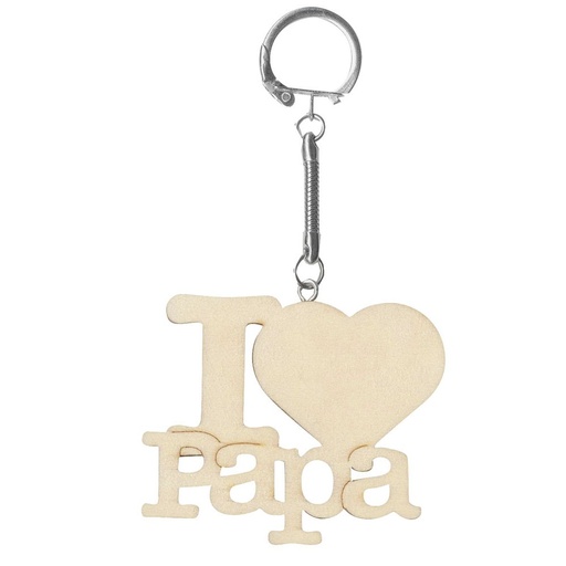 [80404] I LOVE DAD KEYCHAIN