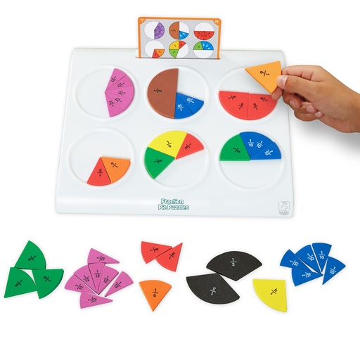 [9254] PUZZLE LES TARTES FRACTIONS