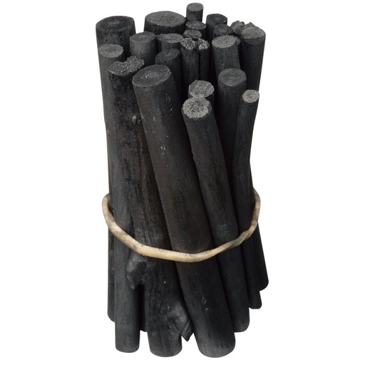 [5259] 8 MM HOLZKOHLE, BOX MIT 12 STÜCK