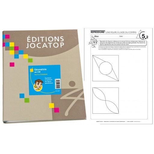 [JC9247] FICHIER GÉOMÉTRIE, 5-6ÈMES PRIMAIRES