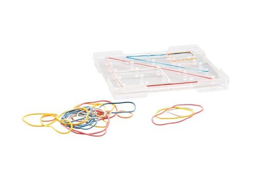 [C3546] GÉOPLAN TRANSPARENT CARRÉ 15CM