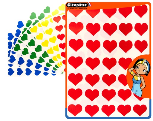 [82945] HARTSTICKERS, 8 VELLEN